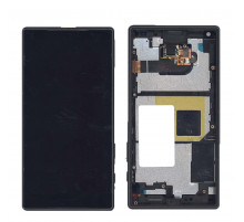 Дисплей для Sony Xperia Z5 Compact черный с рамкой