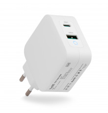 Блок питания TopON GaN 65W Type-C PD, PPS, USB QC Белый TOP-GaN-65W