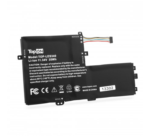 Аккумулятор для ноутбука Lenovo Ideapad S340. 11.34V 3086mAh. PN: L18C3PF6