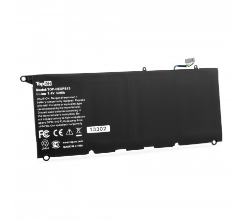 Аккумулятор для ноутбука Dell XPS 13 9343, 9350. 7.4V 7100mAh. PN: JD25G.