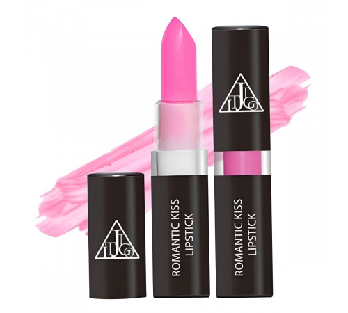 Jigott Кремовая помада для губ / Romantic Kiss Lipstick 07, Spring Pink, 3,5 г