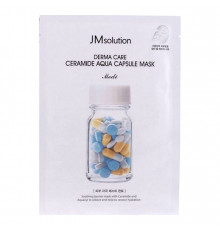 JMsolution Тканевая маска для лица с церамидами восстанавливающая / Derma Care Ceramide Aqua Capsule Mask, 30 мл