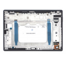 Модуль (матрица + тачскрин) для Lenovo Tab 4 TB-X704 черный с рамкой