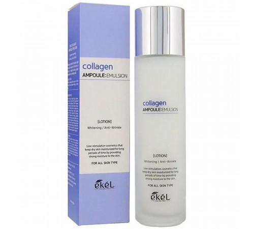 Ekel Эмульсия для лица ампульная с коллагеном / Collagen Ampoule Emulsion Ampoule Emulsion Collagen, 150 мл