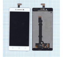 Дисплей для OPPO R1 белый