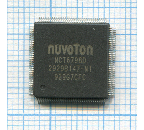 Мультиконтроллер NCT6798D QFP-128 с разбора