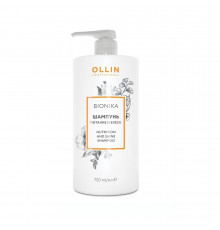 Ollin Шампунь Питание и блеск / Bionika Nutrition And Shine Shampoo, 750 мл