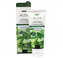 Jigott Пенка для умывания с экстрактом алоэ / Natural Aloe Foam Cleansing, 180 мл