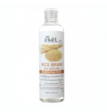 Ekel Тонер для лица с экстрактом риса и АНА-ВНА-РНА кислотами / Brightening Toner Rice Bran, 250 мл