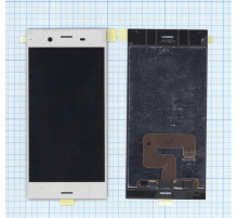 Дисплей для Sony Xperia XZ1 серебристый