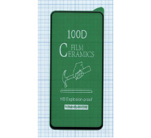 Керамическая пленка (стекло) для OPPO A52 черная