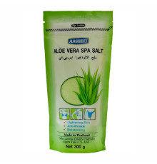 Siam Yoko Солевой скраб для тела c экстрактом алоэ вера / Argussy Aloe vera Spa Salt, 300 г