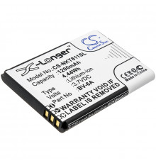 Аккумулятор CS-NKT811SL BV-6A для Nokia 8110 4G, TA-1048, TA-1059  3.7V / 1200mAh / 4.44Wh