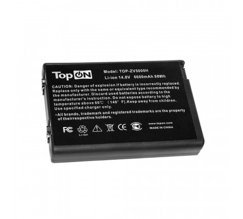 Аккумулятор для ноутбука HP Pavilion ZD8000, ZX6000, NX10, Presario R3000 Series. 14.8V 6600mAh 98Wh, усиленный. PN: 346970-001, HSTNN-DB03.