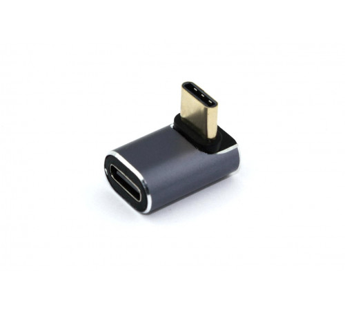 Переходник USB 4 Type C мама-папа угловой тип 3