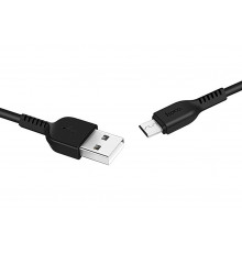 Кабель USB HOCO X20 Flash для Micro USB 2А, 1м, черный