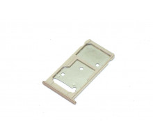 Лоток для SIM-карты Huawei Y7 Prime 2017 золотой