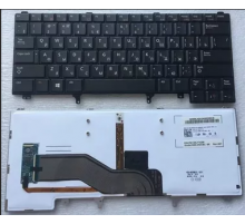 Клавиатура для ноутбука Dell Latitude E5420, E6220, E6320, E6420, E6430, E6620 черная, с подсветкой