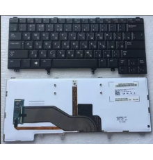 Клавиатура для ноутбука Dell Latitude E5420, E6220, E6320, E6420, E6430, E6620 черная, с подсветкой