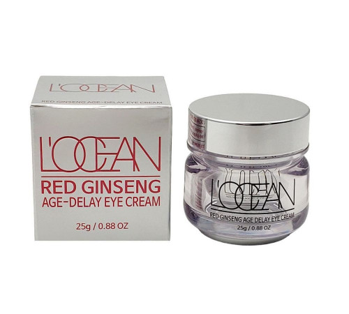 L’ocean Крем для век на основе красного женьшеня / Red Ginseng Age-Delay Eye Cream, 25 г