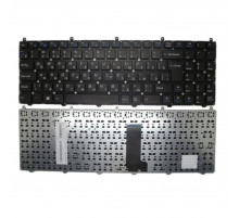 Клавиатура для ноутбука DNS W650SRH, W655, W650SR, W650SC, R650SJ, W6500, W650SJ, W655SC, W650SH черная, без рамки
