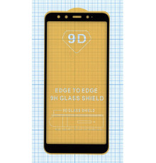 Защитное стекло Полное покрытие для Xiaomi Mi A2 черное
