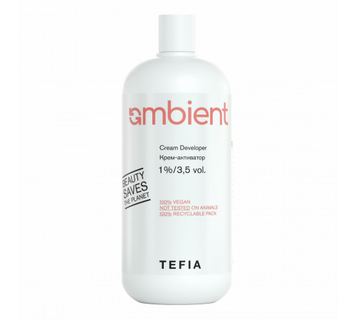 TEFIA  Ambient Крем-активатор 1% / Cream Developer 1%/3,5 vol., 900 мл