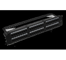 Патч-панель 19&quot;, 48хRJ-45, UTP, 6A, 2U