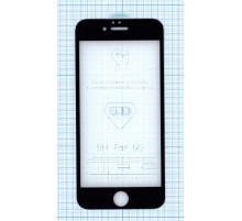 Защитное стекло 5D для Apple iPhone 6/6S черное