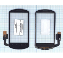 Сенсорное стекло (тачскрин) для Huawei U8800 Ideos X5 черное