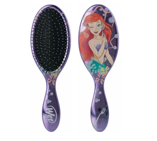 Wet Brush Расчёска для спутанных волос / Disney Princess Wholehearted Ariel Purple BWRDISIWHHAL