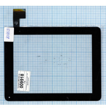 Сенсорное стекло (тачскрин) QSD 8007-03 черное