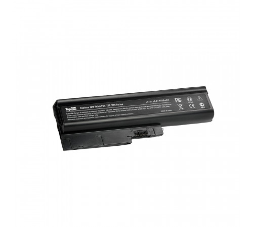 Аккумулятор для ноутбука IBM Lenovo ThinkPad R60, T61, Z60, R500, W500  Series. 10.8V 4400mAh 48Wh. PN: 92P1128, 40Y6795.