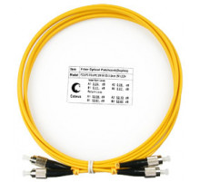 Cabeus FOP(d)-9-FC-FC-2m Шнур оптический duplex FC-FC 9/125 sm 2м LSZH