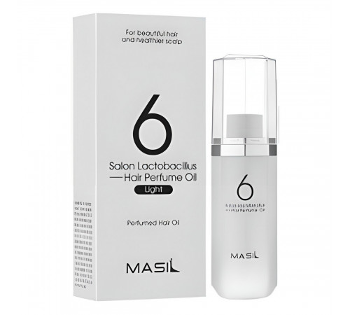 Masil Масло для волос c лактобактериями / 6 Salon Lactobacillus Hair Parfume Oil Light, 66 мл