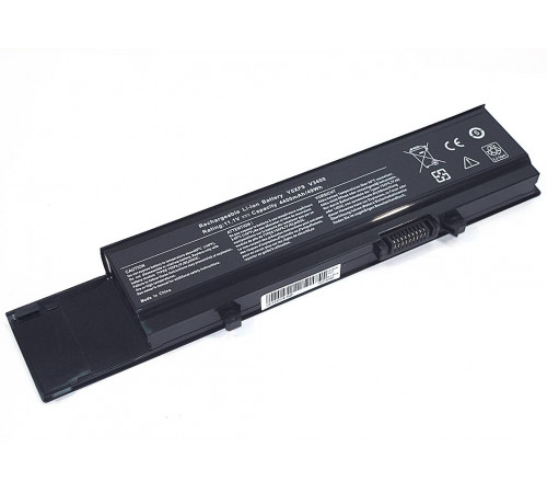 Аккумуляторная батарея для ноутбука Dell V3400 11.1V 5200mAh черная OEM