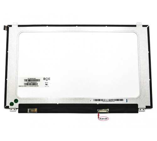 Матрица 15.6", 1366x768, LED, 30 pins EDP, SLIM, уши вверх/вниз, Матовая, P/N: NT156WHM-N45 (350.66?223.8?3.2 mm)