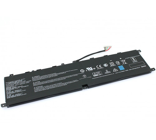 Аккумуляторная батарея для ноутбука MSI GE66 (BTY-M6M) 15.2V 6578mAh черная