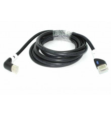 Кабель Vention HDMI-HDMI 3m черный круглый