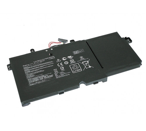 Аккумуляторная батарея для ноутбука Asus N591LB Q551LN 11.4V 48Wh B31N1402 черная