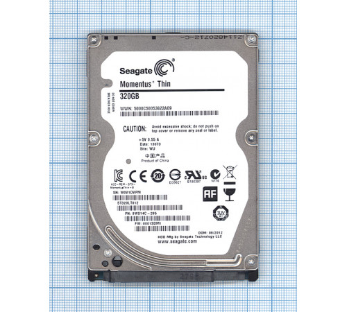 Жесткий диск 2.5 Seagate Momentus Thin 320GB, SATA II