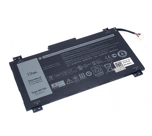 Аккумуляторная батарея для ноутбука Dell Latitude 10 STE2 (9KY50) 15.2V 1240mAh