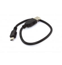 Кабель USB  Type A на Mini USB прямой  0,25 м