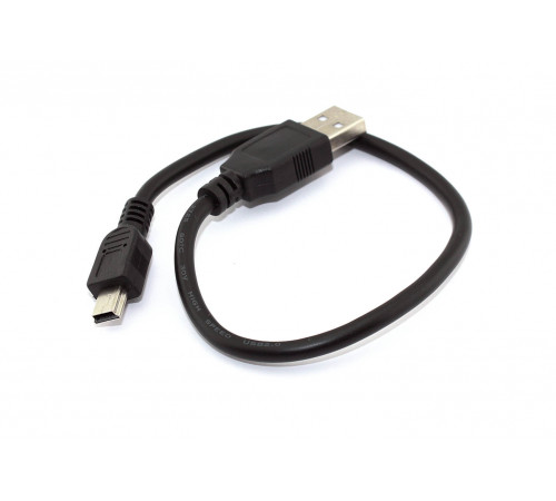 Кабель USB  Type A на Mini USB прямой  0,25 м