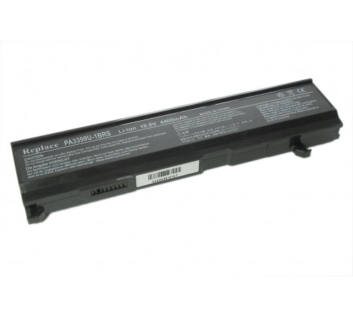 Аккумуляторная батарея для ноутбука Toshiba A100, A105, M45 (PA3399U) 5200mAh OEM черная