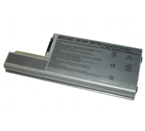 Аккумуляторная батарея для ноутбука Dell Latitude D820, D830, D531, Precision M4300, M65 7800mAh OEM