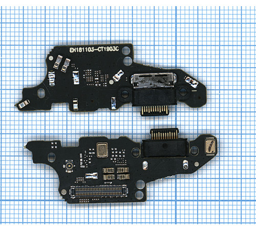 Плата разъема питания с микрофоном для Huawei Mate 20