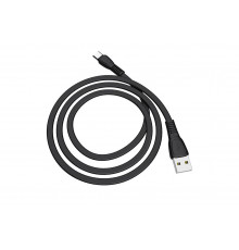 Кабель USB HOCO X40 Noah для Type-C, 2.4А, длина 1 м, черный