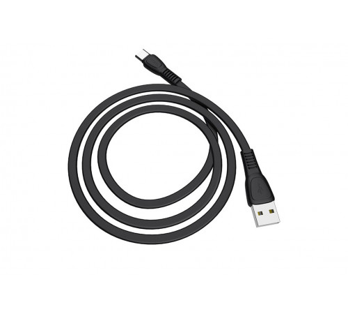 Кабель USB HOCO X40 Noah для Type-C, 2.4А, длина 1 м, черный