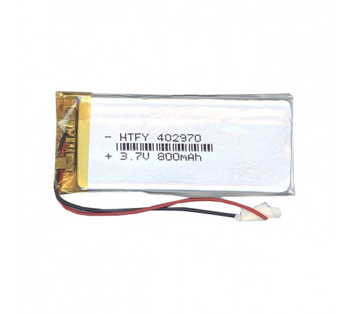 Аккумулятор Li-Pol (батарея) 4*29*70мм 2pin 3.7V/800mAh